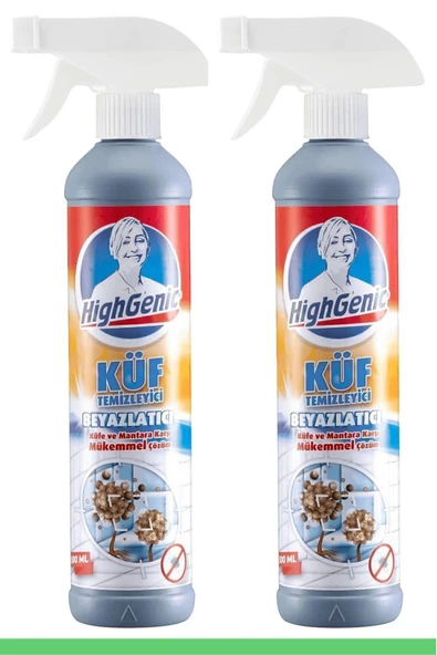 HİGHGENİC Küf Temizleyici Beyazlatıcı 500 Ml 2 Adet ürün görseli 1