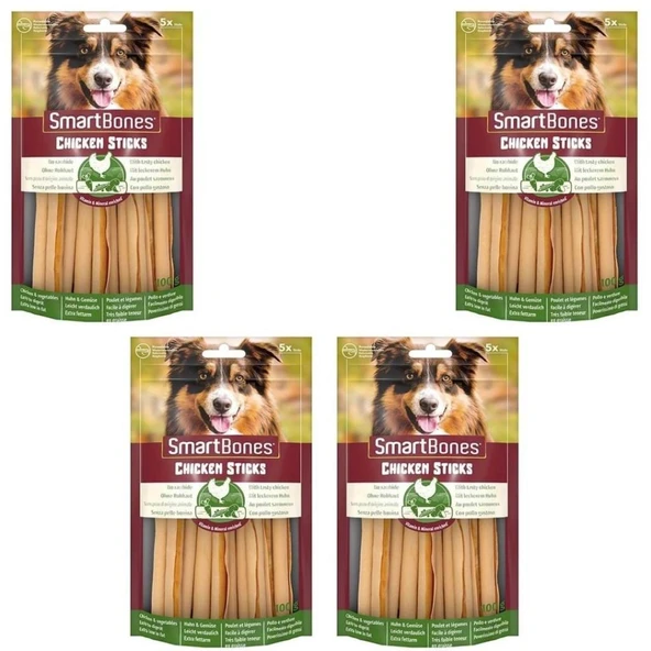 8in1 Smart Bones Tavuklu Sticks Köpek Ödülü 5liX 4 ADET ürün görseli 1
