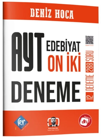 KR Akademi Deniz Hoca AYT Edebiyat 12 Deneme ürün görseli 1