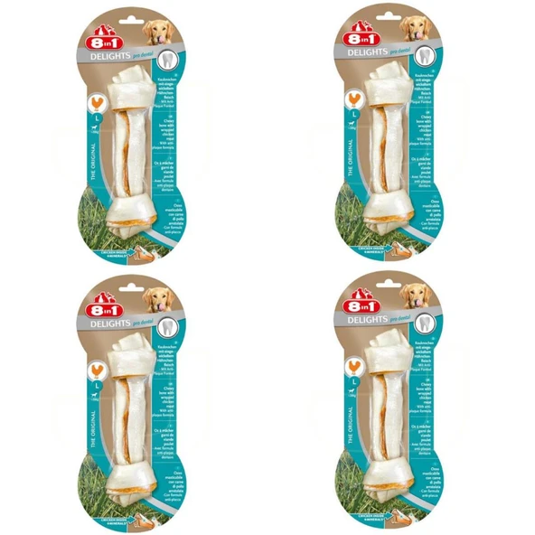 8in1 Delights ProDental Köpekler İçin Ağız Bakım Kemiği Small X 4 ADET ürün görseli 1