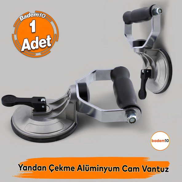 Vantuz Cam Vantusu Vakumlu Cam Fayans Ahşap Tutucu Taşıma Araba Kaporta Göcük Yandan Çektirme Tekli ürün görseli 1
