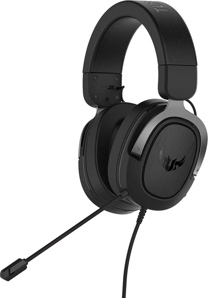 Asus TUF GAMING H3 Gri 7.1 Kablolu Kulak Üstü Oyuncu Kulaklığı ürün görseli 1