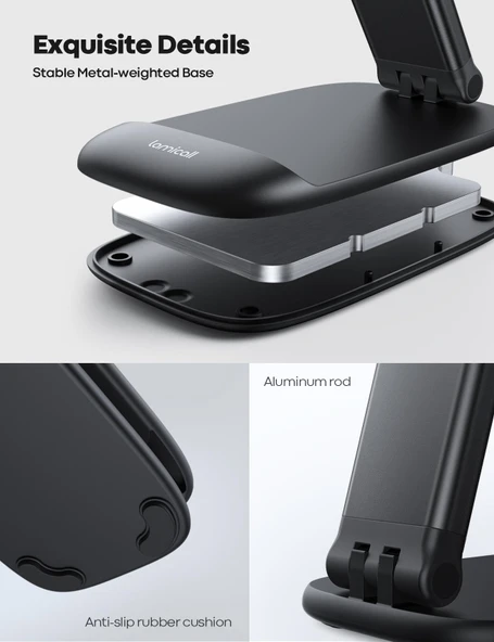Lamicall Ayarlanabilir Cep Telefonu Stand DP13B - Resim 7