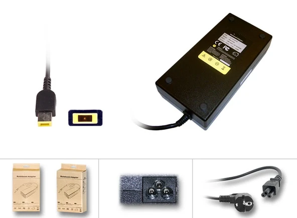 Lenovo uyumlu 83GS007WTR31 Adaptör, Şarj Aleti Cihazı 230W ürün görseli 1