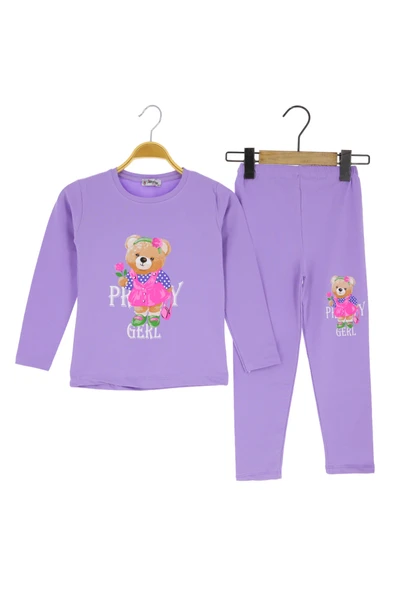 Kız Çocuk Pijama Takım - Resim 3