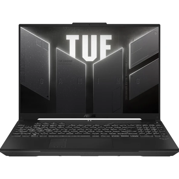 Asus TUF Gaming F16 FX607VU-RL144-GAMING Intel Core 5 210H 16GB Ddr5 5200Mhz 512GB SSD RTX 4050 6GB (140W) 144Hz 16"  IPS Panel WUXGA Freedos Taşınabilir Bilgisayar ürün görseli 1