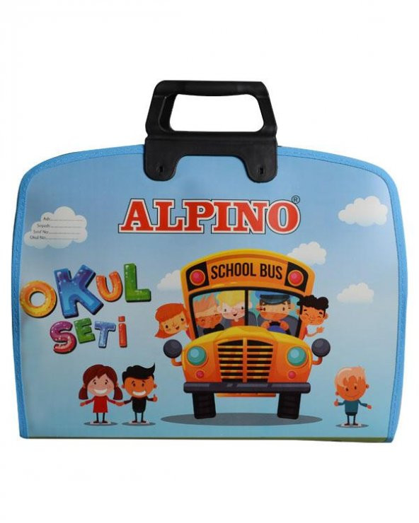 Alpino Çantalı Mini Kırtasiye Seti ürün görseli 1
