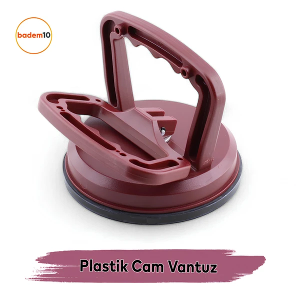 Vantuz Cam Vantusu Vakumlu Cam Fayans Ahşap Tutucu Taşıma Araba Kaporta Göcük Çektirme Plastik Tekli ürün görseli 1