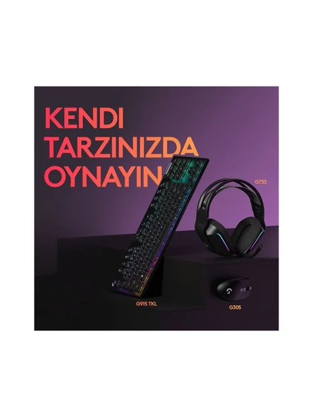 Logitech G305 910-005283 Siyah Lightspeed Optik Kablosuz Oyuncu Mouse - Resim 5