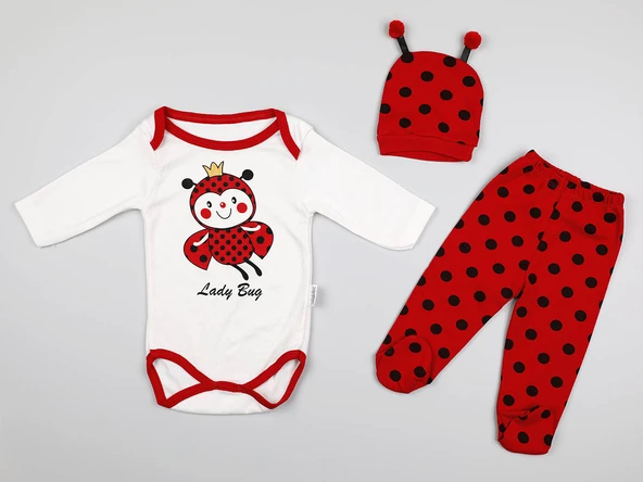 Kız Bebek Takım 3 Parçalı ürün görseli 1