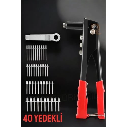 Zhltools Perçin Tabancası 40 Yedekli ürün görseli 1