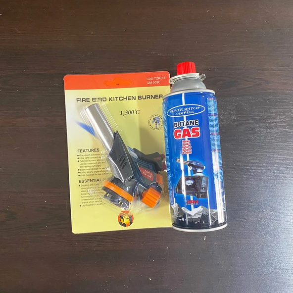 Çakmaklı Kartuş Pürmüz Seti Gas Torch ürün görseli 1