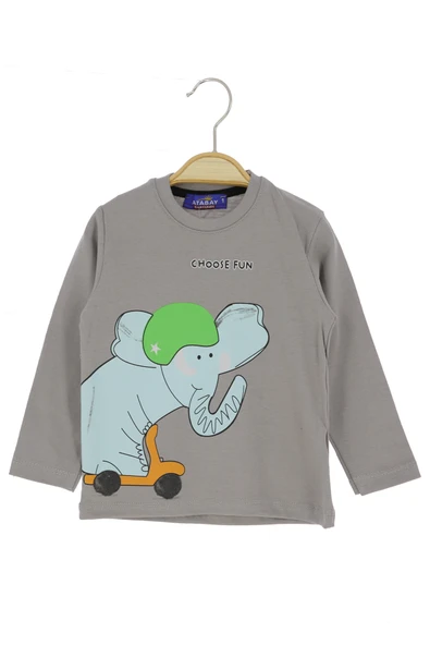 Erkek Çocuk Sweatshirt Fil ürün görseli 1