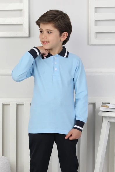 Erkek Çocuk Sweatshirt Okul - Resim 4