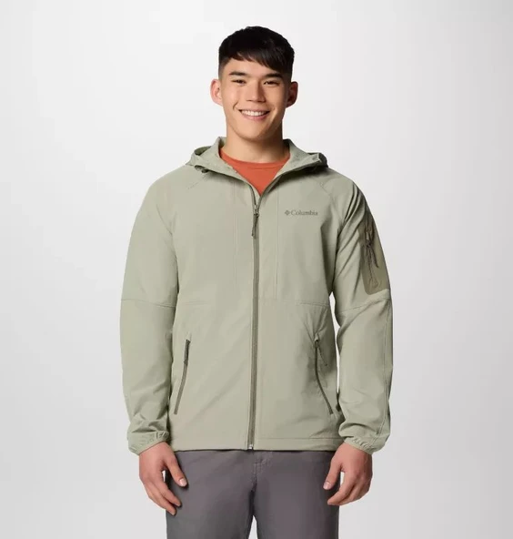 Columbia Men's Tall Heights™ II Hooded Softshell Hiking Jacket WO0923 ürün görseli 1