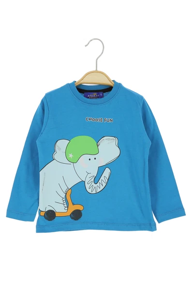 Erkek Çocuk Sweatshirt Fil - Resim 11