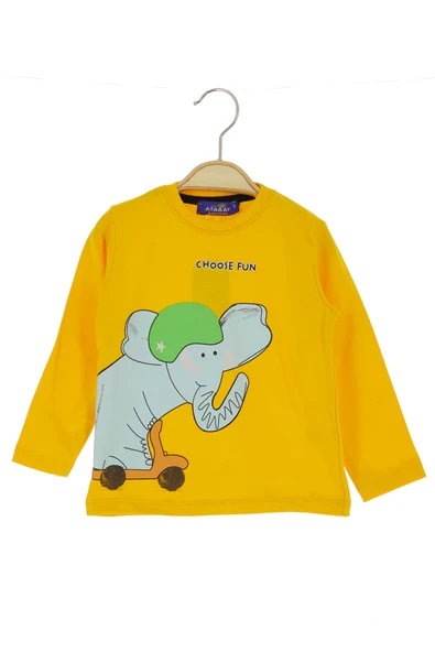 Erkek Çocuk Sweatshirt Fil - Resim 9