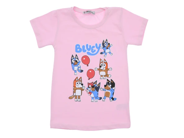 Kız Çocuk T-Shirt Balon Baskılı  ürün görseli 1