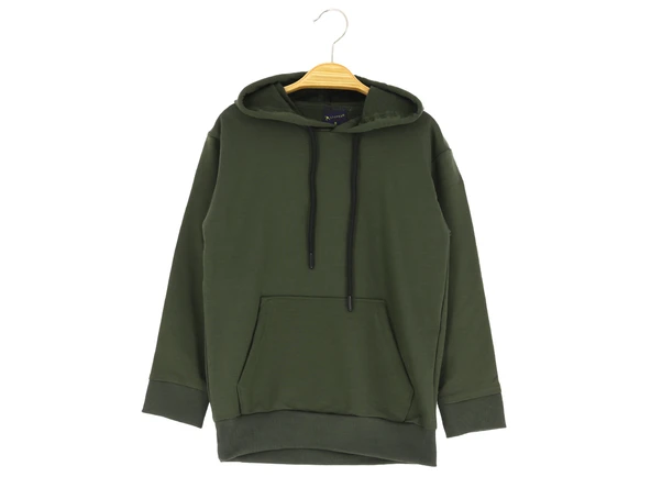 Kız Çocuk Sweatshirt Kapüşonlu Mevsimlik - Resim 3