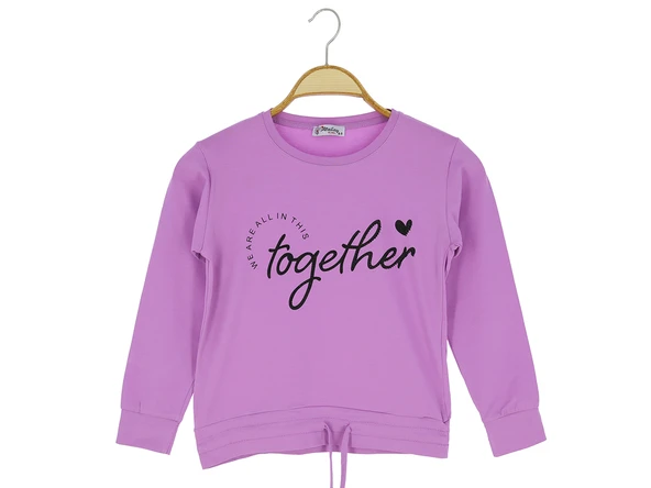 Kız Çocuk Bluz Together Baskılı - Resim 2
