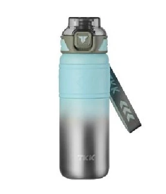 Vagon Life Tkk Termos Çelik 500 ML T2022 Gümüş-Green ürün görseli 1