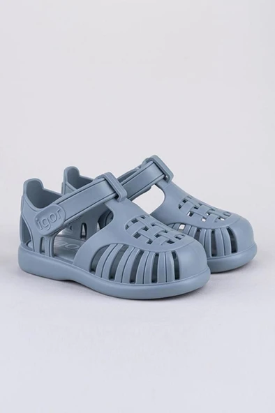 İgor S10271-225 TOBBY SOLID Unisex Çocuk Sandalet Gri 20-29 ürün görseli 1
