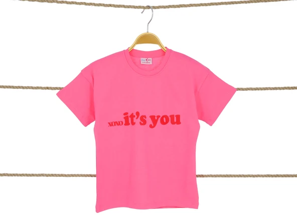 Kız Çocuk T-Shirt Its You Baskılı ürün görseli 1