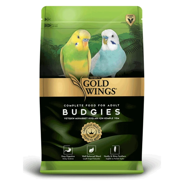 Gold Wings Premium Muhabbet Yemi 1 Kg ürün görseli 1