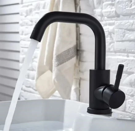 Sardıcı Sinatra Serisi Siyah Lavabo Bataryası 5 Yıl Garantili ürün görseli 1