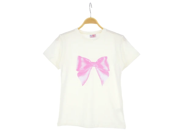Kız Çocuk T-Shirt Baskılı - Resim 6