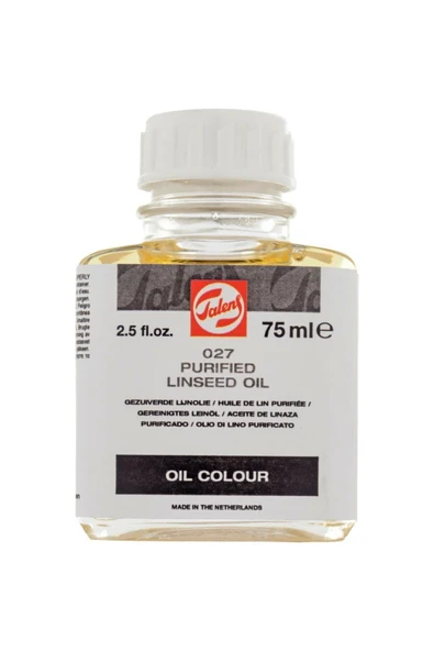 TALENS LINSEED OIL PURIFIED 027 75 ML (SAF KETEN YAĞI) ürün görseli 1