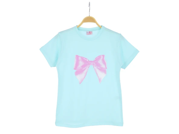Kız Çocuk T-Shirt Baskılı - Resim 4