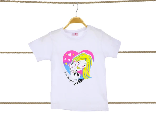 Kız Çocuk T-Shirt - Resim 7