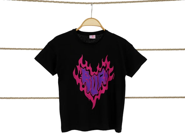 Kız Çocuk T-Shirt Baskılı - Resim 7