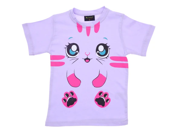 Kız Çocuk T-Shirt Baskılı - Resim 2