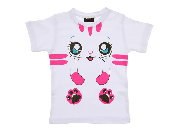 Kız Çocuk T-Shirt Baskılı - Resim 8