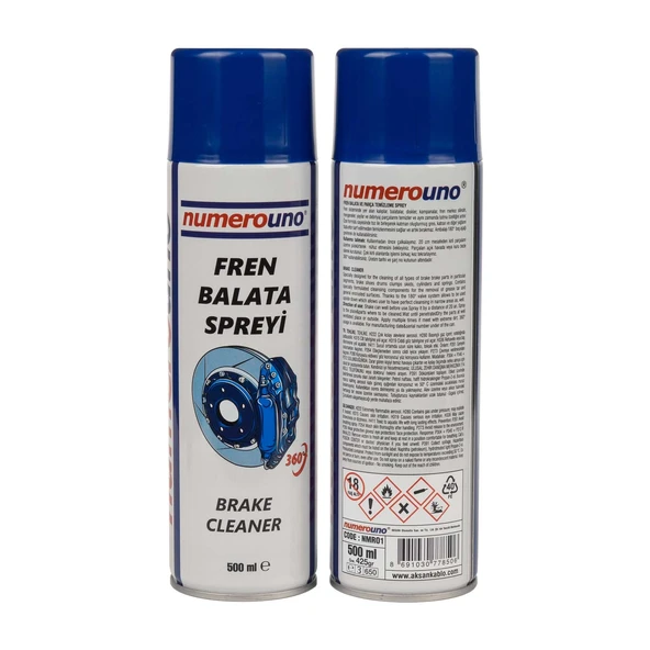 Fren Balata Temizleme Spreyi 500ml - Resim 2