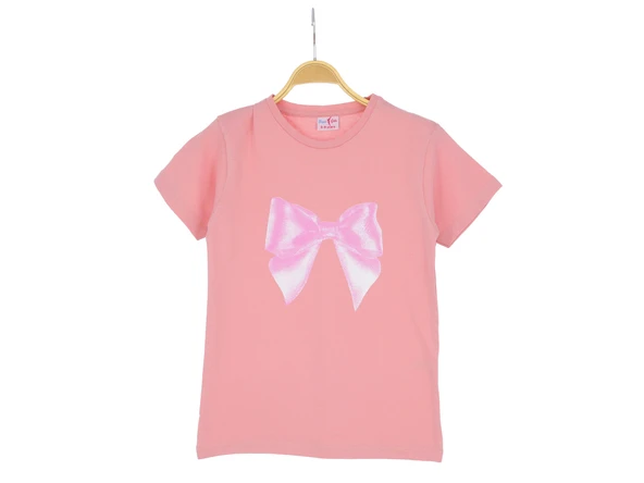 Kız Çocuk T-Shirt Baskılı - Resim 3