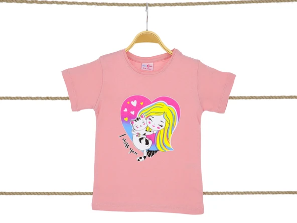 Kız Çocuk T-Shirt - Resim 5
