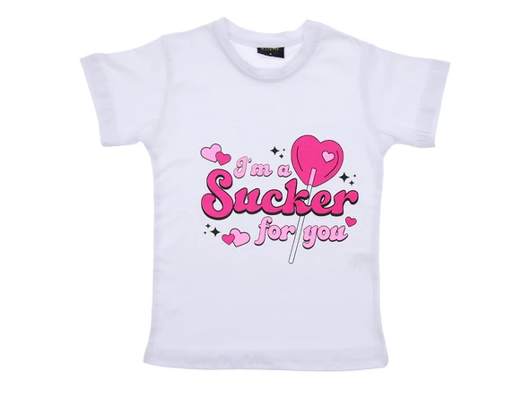 Kız Çocuk T-Shirt Baskılı - Resim 5