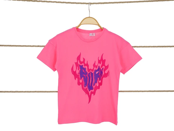 Kız Çocuk T-Shirt Baskılı - Resim 6