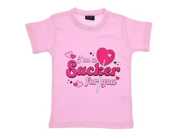 Kız Çocuk T-Shirt Baskılı - Resim 3