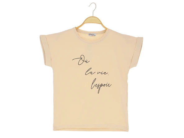 Kız Çocuk T-Shirt Baskılı - Resim 7