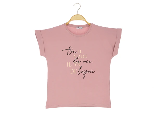Kız Çocuk T-Shirt Baskılı ürün görseli 1