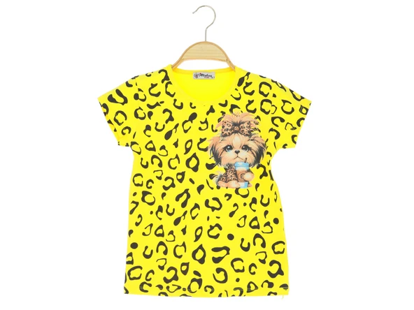 Kız Çocuk T-Shirt Baskılı - Resim 5