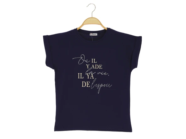 Kız Çocuk T-Shirt Baskılı - Resim 4