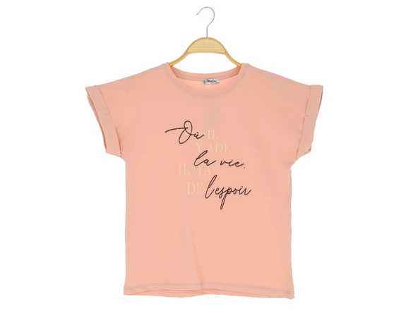 Kız Çocuk T-Shirt Baskılı - Resim 9