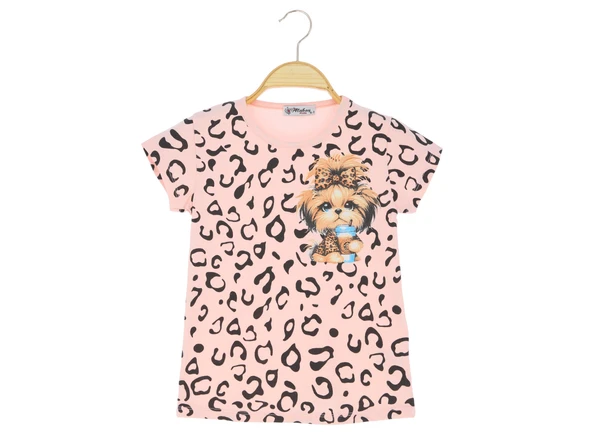 Kız Çocuk T-Shirt Baskılı - Resim 3