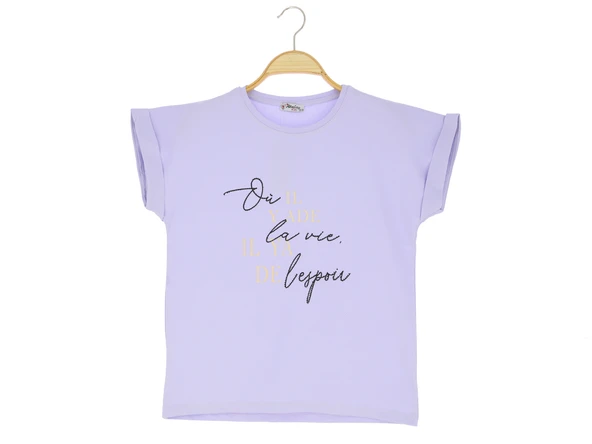 Kız Çocuk T-Shirt Baskılı - Resim 8