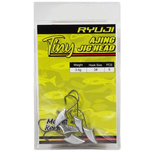 Ryuji Tiny Ajing Jig Head [5 PCS]  0,8 Gr NO:6 - Resim 2